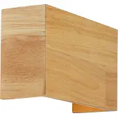 QAZQA Applique murale en bois de chêne rustique - Otan