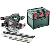 Metabo Set KS18LTX57 Akku-Handkreissäge 18V metaBOX 340 mit Kappschiene