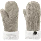 Jack Wolfskin Highloft Knit Mittens Gris S Femme