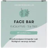 ShampooBars.nl ShampooBars Barre pour le visage Eucalyptus & Tea Tree 60gr