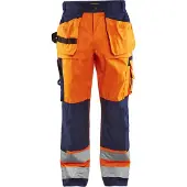 Blakläder pantalon de sécurité unisexe HIGH-VIS "1533" jaune taille 50 (50)