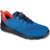 Portwest FT25 Steelite Aire Trainer S1 Bleu/Orange Gr. 48