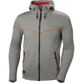 Helly Hansen Sweat à capuche zippé CHELSEA EVOLUTION - 79197 - Gris clair - L