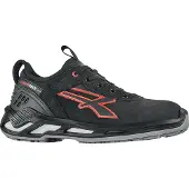 U Power Chaussure de sécurité TUCKER Gr.43 noir/rouge S3 CI SRC ESD EN20345 Cuir U.POWER