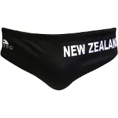 Turbo New Zealand Swimming Brief Noir M Homme