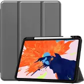 Cover-Discount Business Smart Case (Apple iPad Pro 12.9 2018, Apple iPad Pro 12.9 2020, Apple iPad Pro 12.9 2021, Apple iPad Pro 12.9 2022), Étui pour tablette, Gris