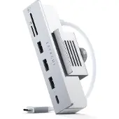 Satechi USB-C Clamp Hub pour iMac 24" Argent