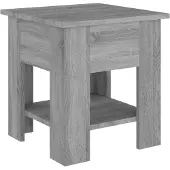 vidaXL Table basse Gris Sonoma 40x40x42 cm Bois composite