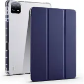 Cover-Discount Xiaomi Pad 6 - étui intelligent porte-crayon bleu foncé (Xiaomi Pad 6, Xiaomi Pad 6 Pro), Étui pour tablette, Bleu