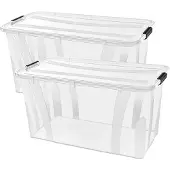 Siena Home Boîte de rangement Anzio 32 l, lot de 2