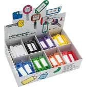 Wedo Porte-clés avec étiquette de marquage, Multicolore