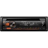 Pioneer Autoradio , MOSFET 4x 50 W, RDS, USB, AUX, comp. Android, boutons rétroéclairés orange