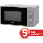 VOX microvawe Four M32S (20 L, Puissance : 700 W, argent), Micro-ondes, Argent