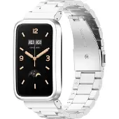 Cover-Discount Xiaomi Mi Band 7 Pro - bracelet maille argenté (Acier inoxydable), Sangles de montre, Argent