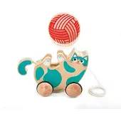 Hape Chaton hochet roulant