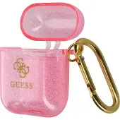 GUESS Gua2Ucg4Gp Airpods 1/2 Coverróowy/Pink Glitter Collection