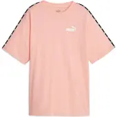 Puma Ess Tape Short Sleeve T-shirt Orange S Femme