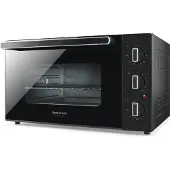 Taurus White and Brown Horizon 45 - Four électrique - convection - 45 litres - 1.5 kWatt - noir/gris