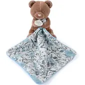 Doudou et Compagnie Ensemble doudou avec pantin Ours Doudou &amp; compagnie Boh'Aime 12 cm