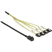 DeLOCK 83392 50 Cm Sas Cable Argenté
