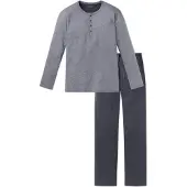 Schiesser Pyjama Schiesser Homme 159630 Anthracite-Taille 60