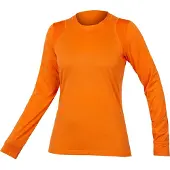 Endura Singletrack Long Sleeve T-shirt Orange 2XL Femme
