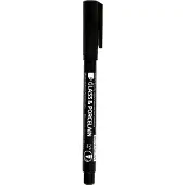 Creativ Company Stylo contour pour verre et porcelaine Noir, largeur de trait 1-3 mm