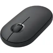Logitech Galet M350 (Sans fil), Souris, Gris, Noir