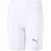 Puma Pantalon de sport noir / blanc
