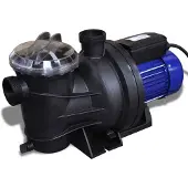 vidaXL Pompe de piscine Pompe de circulation Pompe électronique bleue 1200W