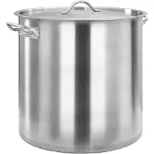 vidaXL Marmite 98 L 50x50 cm Acier inoxydable