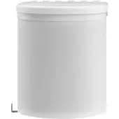 vidaXL Poubelle de cuisine encastrable plastique 12 L