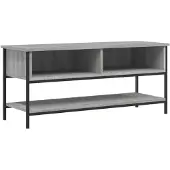 vidaXL Armoire TV Gris Sonoma 100x35x45 cm Bois composite