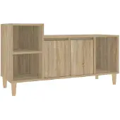 vidaXL Armoire TV Chêne Sonoma 100x35x55 cm Bois composite