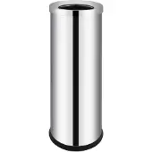 vidaXL Poubelle Hôtel inox 32 L