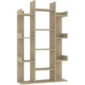 vidaXL Bibliothèque Chêne Sonoma 86x25,5x140 cm Bois d’ingénierie