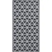 vidaXL Tapis d'extérieur ARAKIL Noir 160x230 cm PP