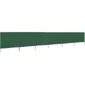 vidaXL toile coupe-vent 6 panneaux 800x80 cm Vert