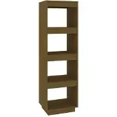 vidaXL Bibliothèque/Séparateur de pièce Marron miel 40x35x135 cm Pin