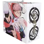 Konix Jujutsu Kaisen Sac de transport 40 x 45 x 20 cm - Matériau recyclé - Design Gojo et Yuji - Blanc