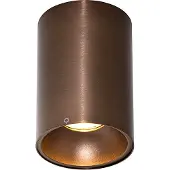 QAZQA Spot En Saillie Moderne Bronze Foncé GU10 50mm - Deep