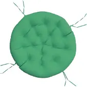 vidaXL Coussin Rond Vert Ø 100 X11 Cm Tissu Oxford