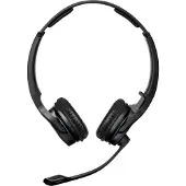 Epos | Casque Bluetooth sans fil supra-auriculaire IMPACT MB Pro 2 UC ML avec station de charge, noir