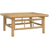 vidaXL Table de jardin 65x55x30 cm bambou