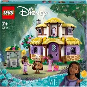 LEGO Disney Cottage d'Asha 43231 Kit de Construction 509 Pièces pour Enfants 7+