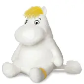 Aurora , 60674, Moomin Official Merchandise, Snorkmaiden, 8In, Soft Toy, White