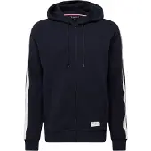 Tommy Hilfiger Underwear Veste de survêtement bleu foncé / blanc