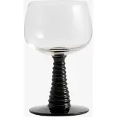 Nordal Verres à vin Gorm noir lot de 4