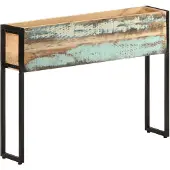 vidaXL Jardinière 90x20x68 cm Bois de récupération massif