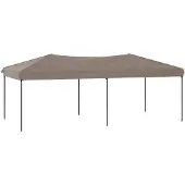 vidaXL Tente de réception pliable Taupe 3x6 m